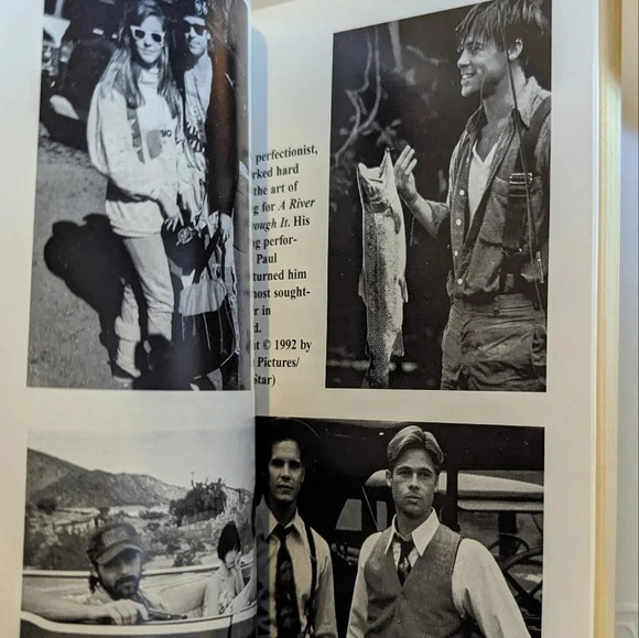 Lot of 5 Brad Pitt Books- Movie Tie-In- Seven- Sleepers- A River Runs Through It - Picture 8 of 16